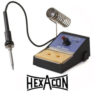 Hexacon HTC-5520 Temperature-Variable Soldering Station | 25W Iron | 1/4" Tip | 550-850° F