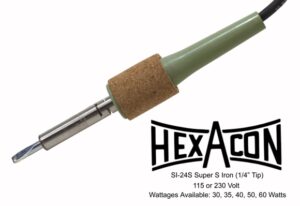Hexacon SI-24S-60W Super-S Soldering Iron | 1/4" Tip