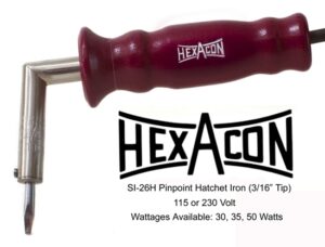 Hexacon SI-25H-25W Pinpoint Soldering Iron | 1/8" Tip | 25 Watts | 800°