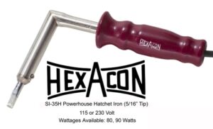 Hexacon SI-35H-80W Powerhouse Hatchet Soldering Iron | 5/16" Tip | 80 Watts | 1000°
