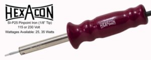 Hexacon SI-P25-25W Pinpoint Soldering Iron | 1/8" Tip | 25 Watts | 800°