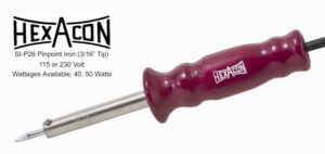 Hexacon SI-P26-40W Pinpoint Soldering Iron | 3/16" Tip | 40 Watts | 925°