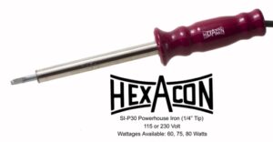 Hexacon SI-P30-60W Powerhouse Soldering Iron | 1/4" Tip | 60 Watts | 950°