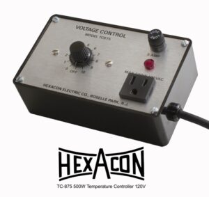 Hexacon TC-875  Voltage Control Unit with Fuse Protection | 500-550W | 120v