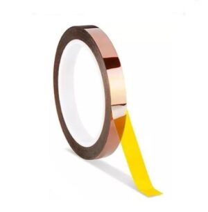 Kapton® Amber Polyimide High-Temp Masking Tape | 1/2" x 36 Yd. x 2.5 Mil. | 500° High Temperature