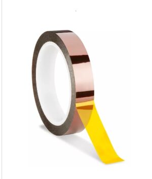 Kapton® Amber Polyimide High-Temp Masking Tape |  3/4" x 36 yd. x 2.5 Mil. |  500° High Temperature