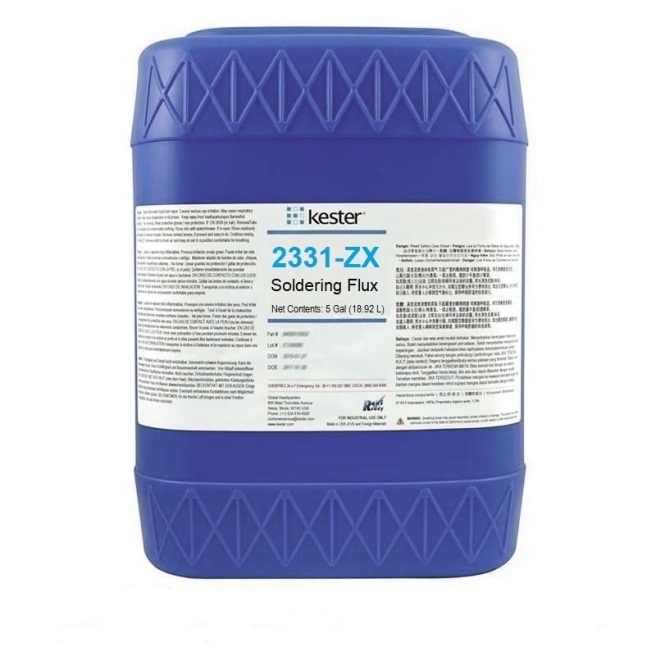 Kester 2331-ZX Organic Water-Soluble Soldering Flux | 5- Gallon