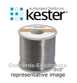 Kester 24-6337-8800 Wire Solder | Sn63Pb37 (63-37) | #245 No-Clean | .031" dia. | 1.1% Core (50)