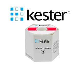 Kester 24-6337-6401 Wire Solder | Sn63Pb37 (63-37) | #331 Organic Water-Soluble | .020" dia. |  3.3% Core (66)