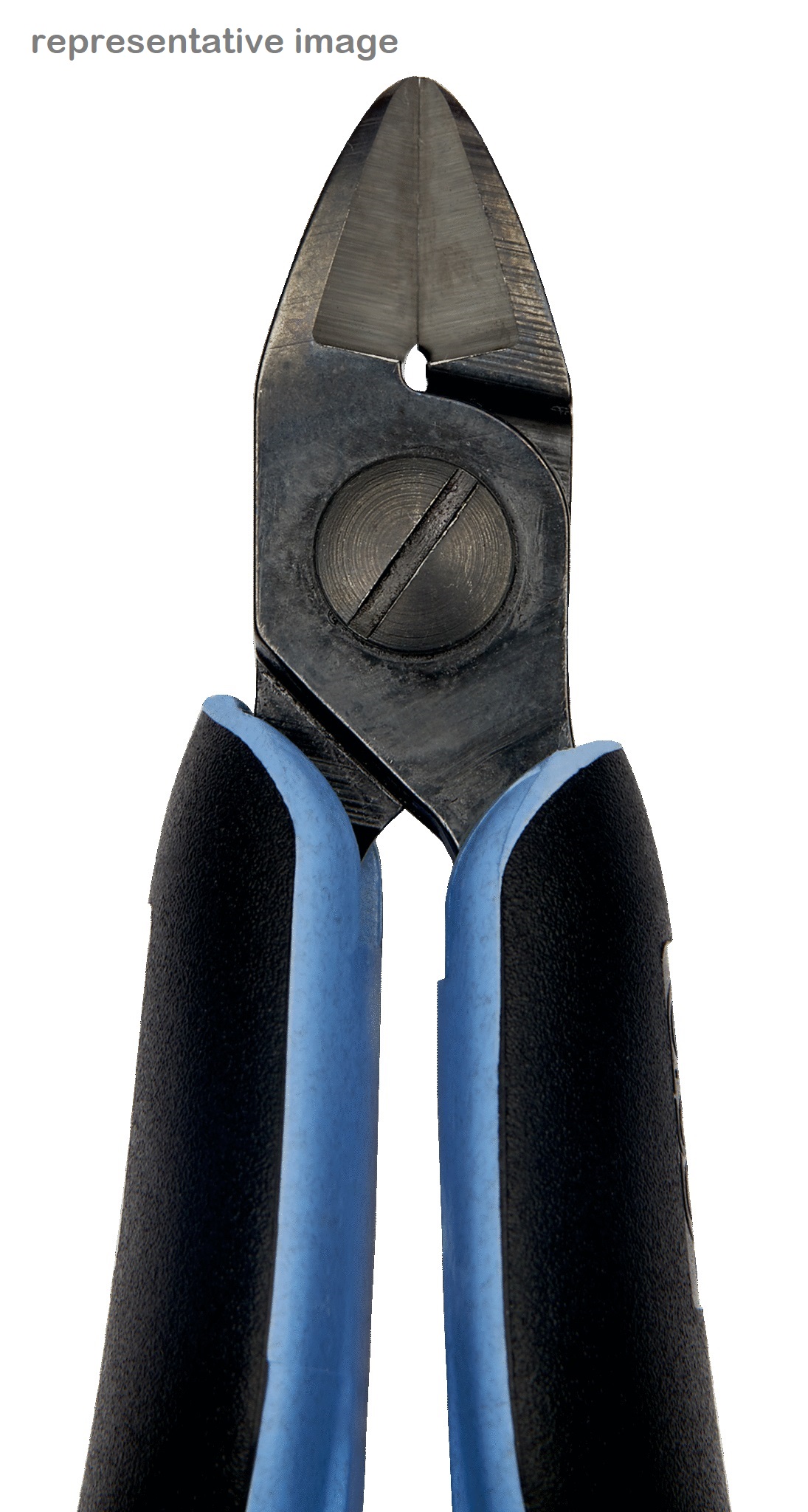 Lindström RX-8131 X-Small Precision Flush Cutter | Oval Head | ESD - Ergonomic Grips | AWG 38-18 | 4.5" - Image 3
