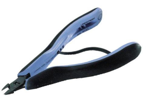 Lindström RX-8131 X-Small Precision Flush Cutter | Oval Head | ESD - Ergonomic Grips | AWG 38-18 | 4.5"