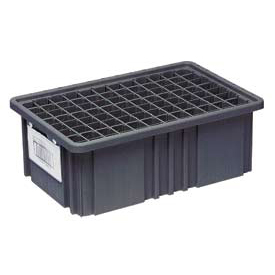 Metro DL91035CAS Tote Box Divider | Long | Black Conductive | For TB91035CAS | 9.1 x 3" - Image 5