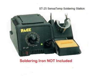 Pace ST-25 (8007-0309) SensaTemp Production Soldering Station 115v | ESD-Safe | Power Source & Iron Holder Only | Iron NOT Included