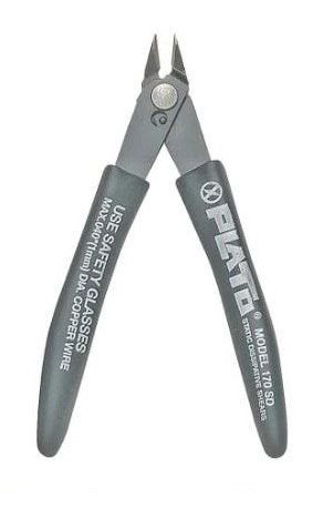 Plato® 170SD PlatoShear Lead Cutter | Static Dissipative Handles | Electronics & Jewelry Making | 5"