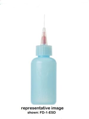 R & R Lotion FD-1-ESD ESD-Safe Flux Dispenser Bottle | 26-ga. | (red) Needle |  2 oz.