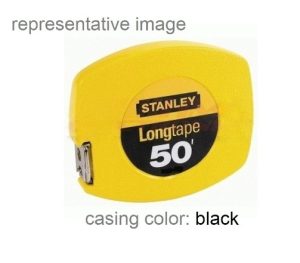 Stanley 34-250 3/8 x 50' WorkMaster Long Tape | Black Casing | NOS