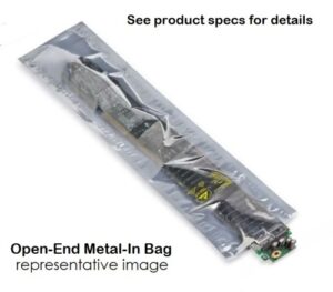 4x30 Static Shielding Bags | Metal-In | Open-End | 3-mil. | 100/pk. | OVERSTOCK SALE