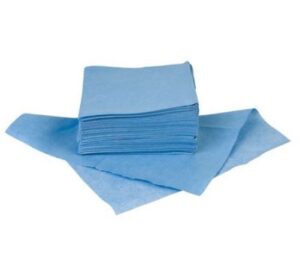 Tech Spray Tech-Clean 2364 Blue Maintenance Wipe 12 x 12" | Quarter Fold | 50/pk