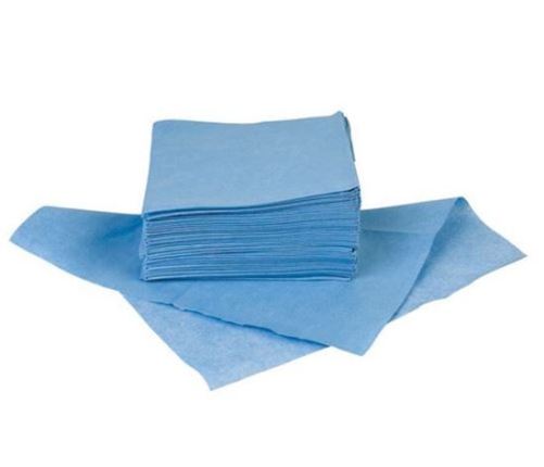 Tech Spray Tech-Clean 2364 Blue Maintenance Wipe 12 x 12" | Quarter Fold | 50/pk