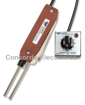 Teledyne StripAll TWC-2 Adjustable-Temp. Thermal Wire Stripper | X-Long Electrodes | 10-38 AWG | 100-1700° F
