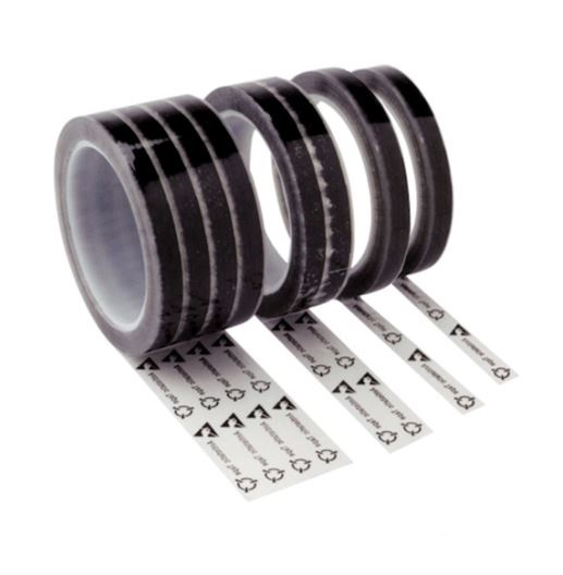 Transforming Technolgies CL-2402-P 1" Anti-Static Utility Tape Clear | with ESD Symbol | 3" Core - Image 2