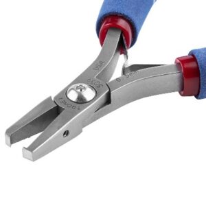 Tronex 7030 90° StandOff Flush Cutter | 0.5mm |  Extra-Sharp Razor-Flush® Cut | ESD-Safe Cushion Grips | Long Ergo Handle | 32-22 AWG