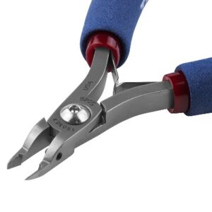 Tronex 5049 Extra-Fine High-Relief Tip Cutter | Extra-Sharp Razor-Flush® Cut | ESD-Safe Cushion Grips | 38-22 AWG | 5"