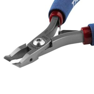 Tronex 5082 Small 50° Angulated Flush Cutter | ESD-Safe Cushion Grips | 32-20 AWG | 5"