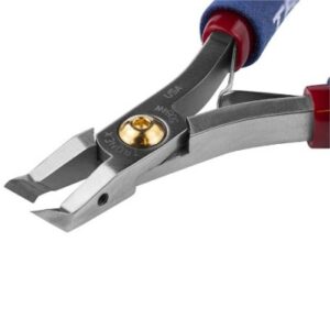 Tronex 5084W Hard-Wire 50° Angle Thin-Head Flush Cutter | Class W | ESD-Safe Cushion Grips | 39-33 AWG | 5"