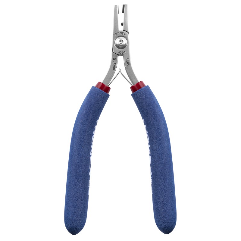 Tronex 7031 45° StandOff Flush Cutter | 0.5mm | Extra-Sharp Razor-Flush® Cut | ESD-Safe Cushion Grips | Long Ergo Handle | 32-22 AWG - Image 2