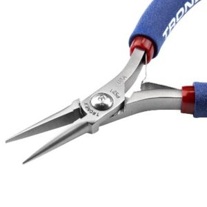 Tronex P721 Needle-Nose Pliers | Long Smooth Jaws | ESD-Safe Cushion Grips | Long Ergo Handle | 6.4"