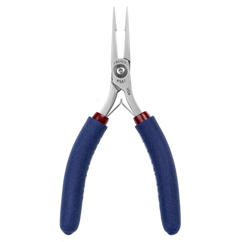 Tronex P541 Flat-Nose Pliers | Smooth Jaws | ESD-Safe Cushion Grips | 5.4" - Image 5