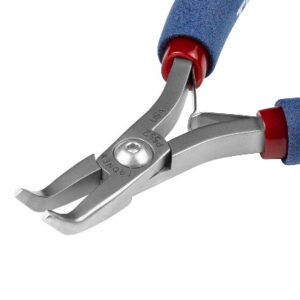 Tronex P752 60° Bent-Nose Pliers | Sturdy Tips | ESD-Safe Cushion Grips | Long Ergo Handle | 6"