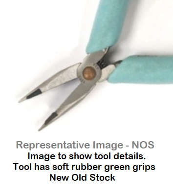 Xcelite TC-55 (TC-55V) Long-Nose Wiring Pliers with Tip Cutter | Serrated Jaws | ESD-Safe Rubber Grips | 5.5" | NOS CLEARANCE - Image 4