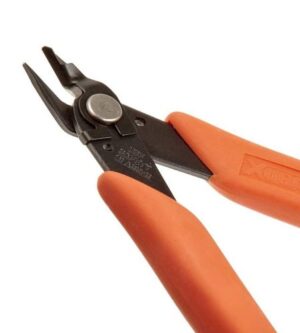 Xuron 410F MicroShear® Flush Cutter | Tapered Head | Flush Cut | Lead Retainer | 30-18 AWG