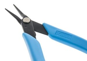 Xuron 450 Precision Needle-Nose TweezerNose™­ Pliers | Smooth Jaws | Electronics, Jewelry Making & Telecomm | Wires less than 1-mil | 5"