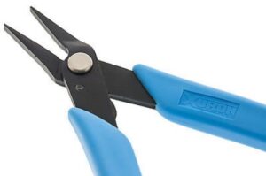 Xuron 485-FN Precision Long Flat-Nose Duck-Bill Pliers | Smooth Jaws | Electronics, Telecomm, Jewelry Making, Model Railroading | 5"