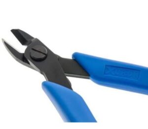 Xuron 9100 Micro-Shear® Flush Cutter | Oval Head | Flush Cut | Electronics, Jewelry Making, Wire Harness & Crafts | 30-12 AWG | 5"