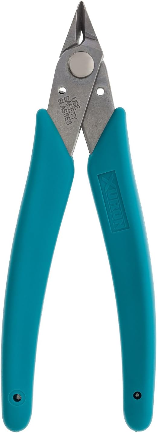Xuron LX Micro-Shear® Ultra-Sharp Extra-Tough Flush Cutter | Tapered Head | Flush Cut | 30-16 AWG | 4.88" - Image 6
