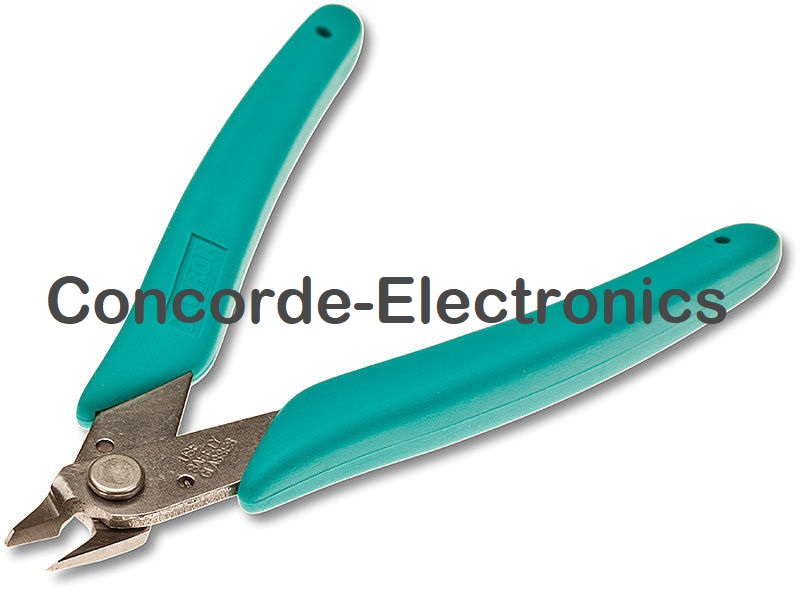 Xuron LX Micro-Shear® Ultra-Sharp Extra-Tough Flush Cutter | Tapered Head | Flush Cut | 30-16 AWG | 4.88" - Image 4