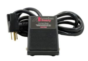 American Beauty 10519HW High-Wattage Heavy Duty Footswitch | For Soldering System Power Units greater than 1800 W