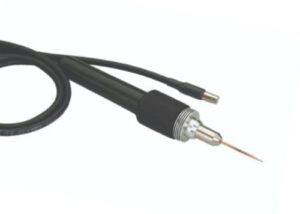 American Beauty 10552 Small Single-Carbon Probe-Style Soldering Hand Piece | Customizable Copper Electrodes | 5/64"