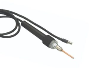 American Beauty 10573 Small Single-Carbon Probe-Style Soldering Hand Piece | Customizable Electrodes | 3/16 Dia.