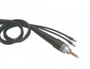 American Beauty 10590 Regular Dual Stainless-Steel Fixed-Style Soldering Hand Piece | 1/8" Dia. | Adjustable Electrodes