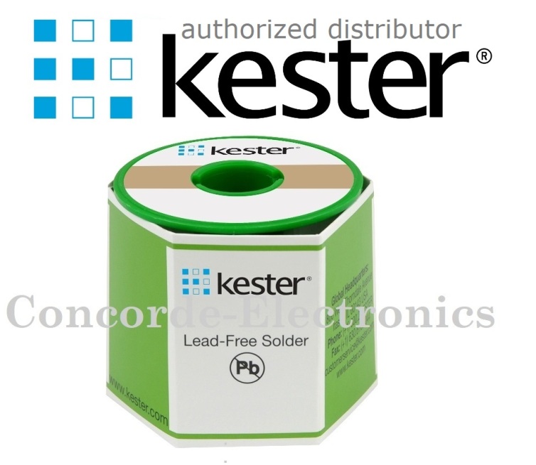 Kester 24-7068-7601 SAC-305 Lead-Free Wire Solder | Sn96.5Ag3.0Cu0.5 | #275 No-Clean | .031" dia. | 2.2% Core (58) - Image 2