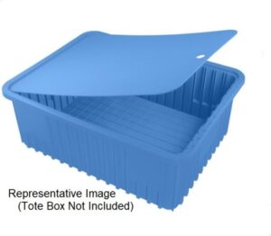 Metro CI91000BAS ESD-Safe Static-Dissipative Tote Box Cover | Insert | Fits TB91000 Series Totes | 10 x 7.25" | Overstock Special