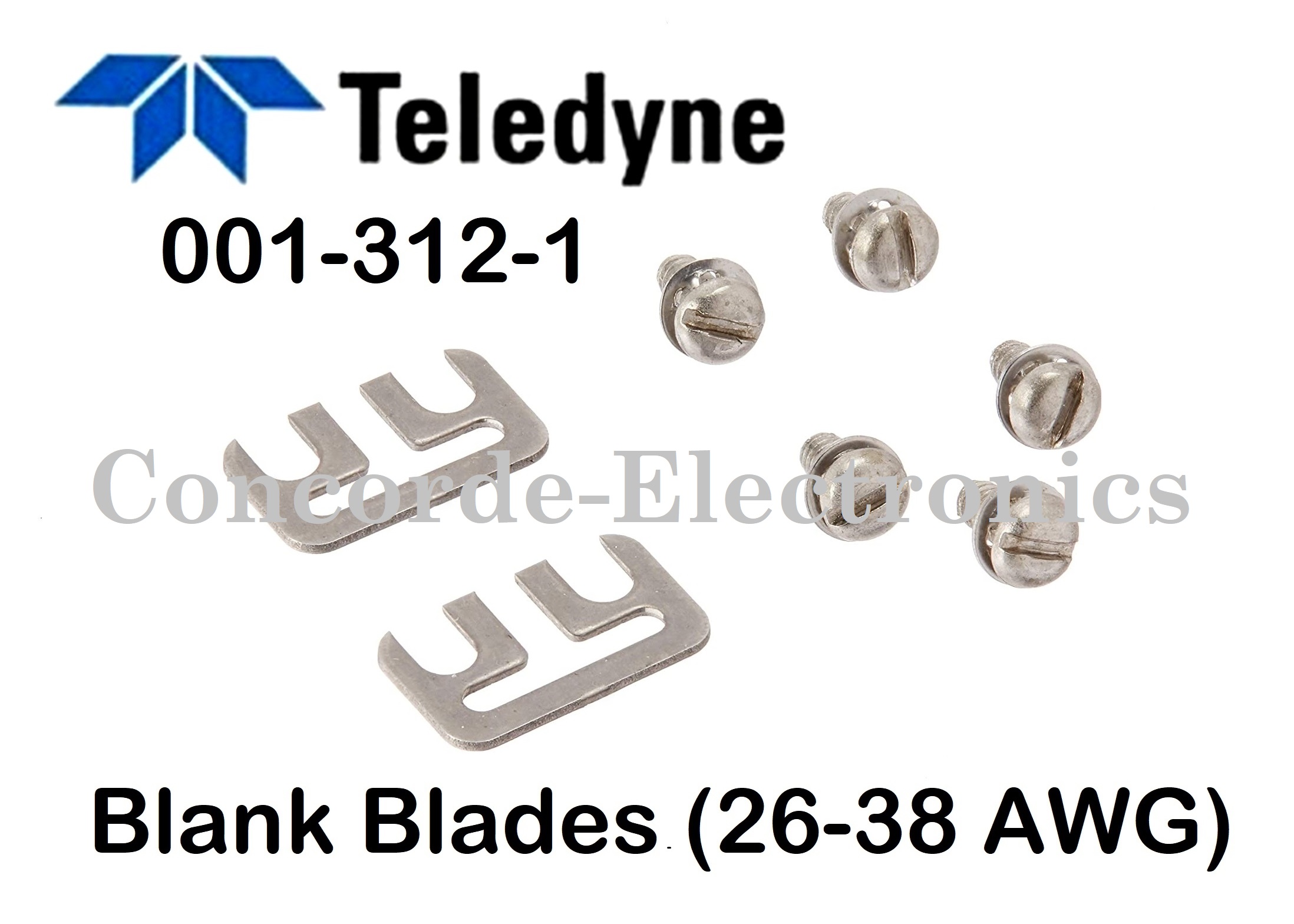 Teledyne StripAll 001-312-1 Thermal Wire Stripper Blades | Blank | 26 - 38 AWG | Teledyne Impulse
