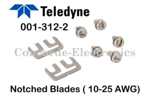 Teledyne StripAll 001-312-2 Thermal Wire Stripper Blades | Notched | 10 - 25 AWG | Teledyne Impulse