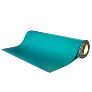 Transforming Technologies MT4548-GN ESD 2-Layer Rubber/Conductive Table Mat | 48" x 50' x .080" | Roll | Green