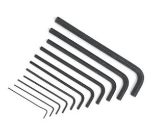 Allen 56150 Long Hex Key Set / 11-Pc / .050"-3/8"
